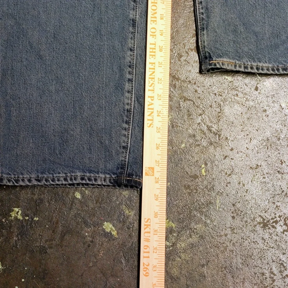 Levi's Premium 578 Baggy Jeans 29x30 Mens Wide Leg Loose Fit Skater Big E Denim